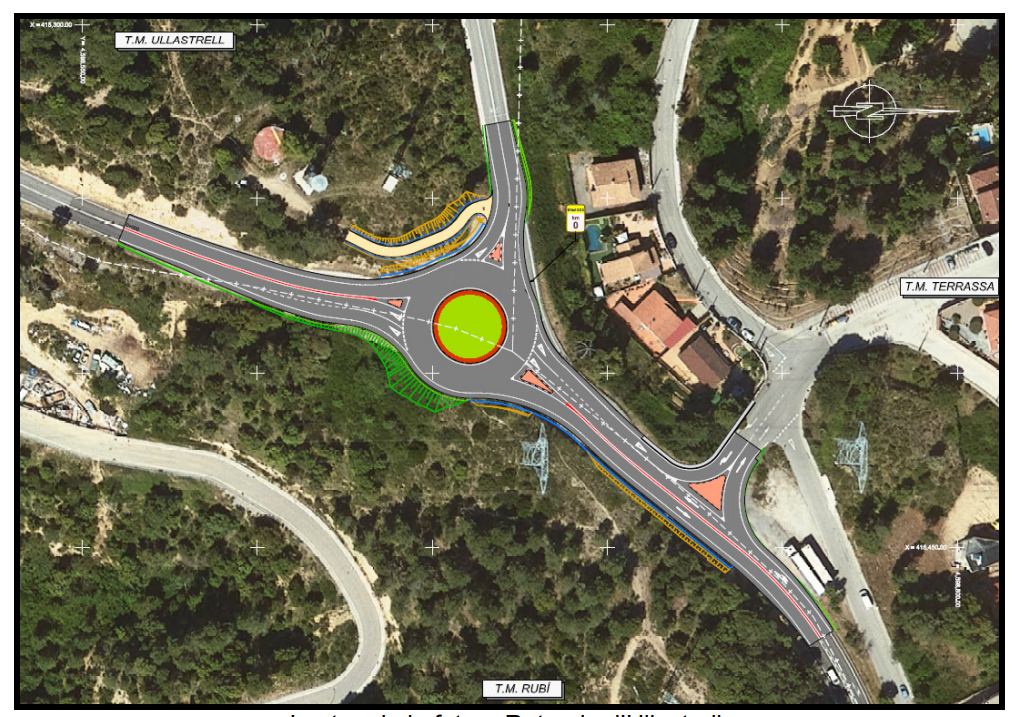 Imagen del artículo Territori licita les obres per a pacificar el trànsit i millorar la seguretat viària a la C-243c entre Ullastrell i Terrassa