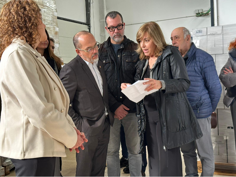 Imagen del artículo El conseller Campuzano visita la Fundació Iris de Sant Vicenç dels Horts