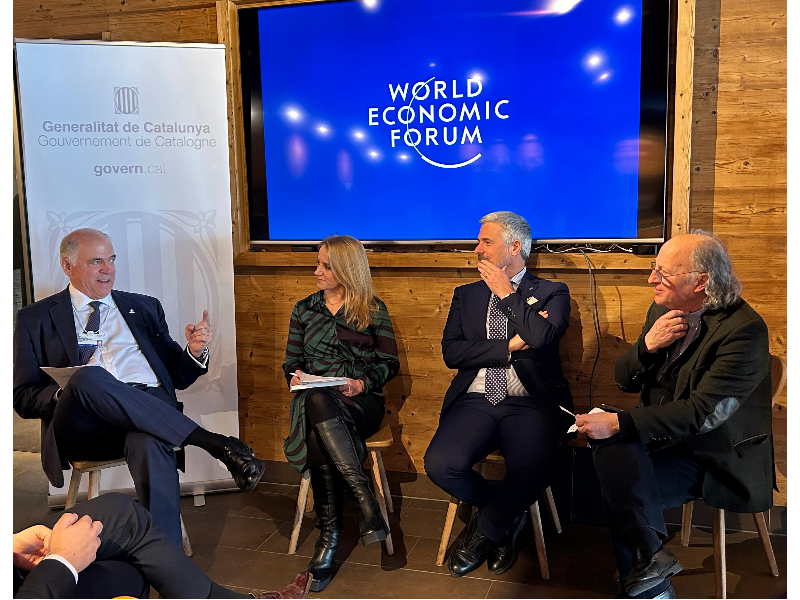 Imagen del artículo La consellera Mas Guix defensa a Davos que la prioritat econòmica de la Generalitat és més indústria, més verda i més digital