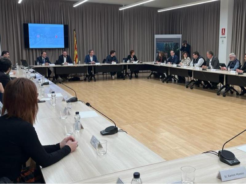 Reunió de la comissió de seguiment del Pla Rodalies de Lleida