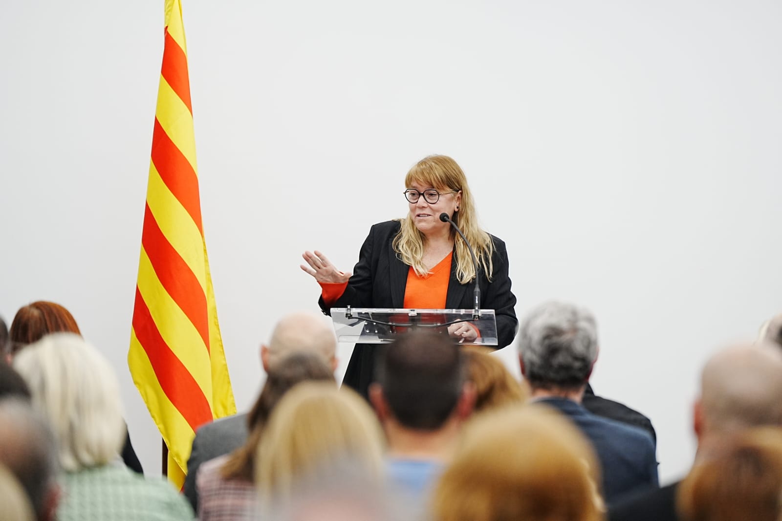 La consellera Garriga a la inauguració del nou arxiu de les Borges Blanques