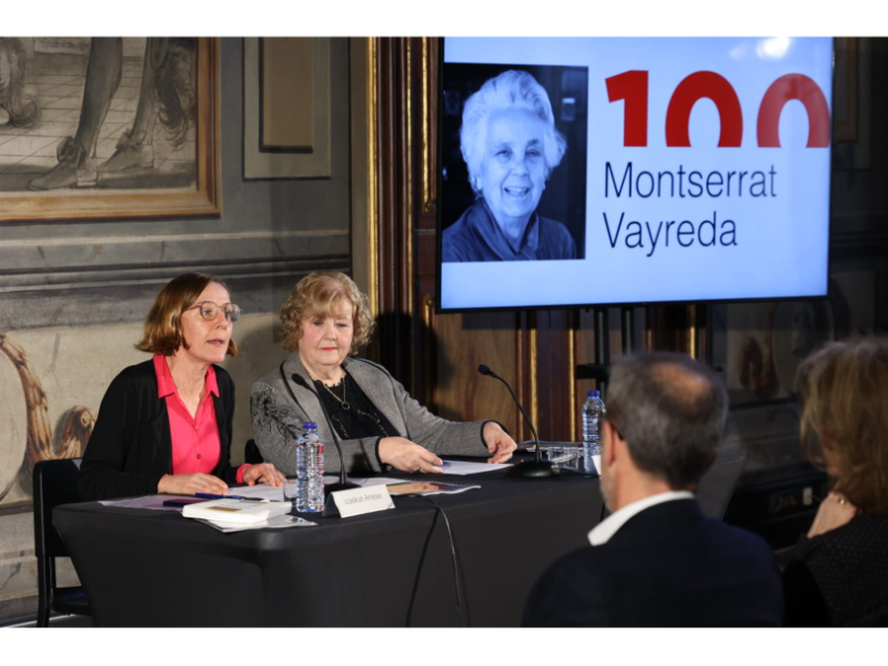 Imagen del artículo L'Any Montserrat Vayreda commemora el centenari del naixement de l'escriptora perquè la seva obra sigui reconeguda arreu de Catalunya