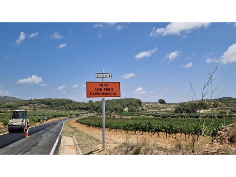 Imagen del artículo L'empresa Eiffage Infraestructuras crea a Catalunya un asfalt d'economia circular que redueix un 125% les emissions de CO2