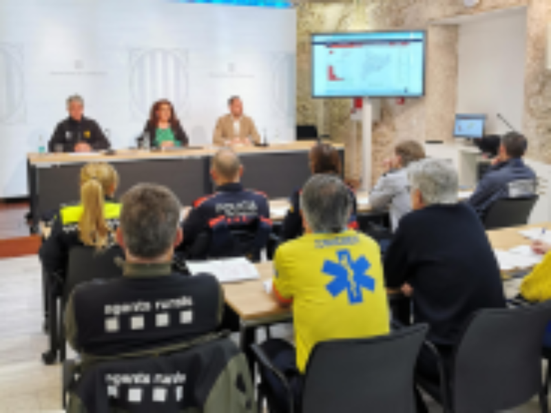 Acte de presentació de les dades del 112 a la vegueria de Girona