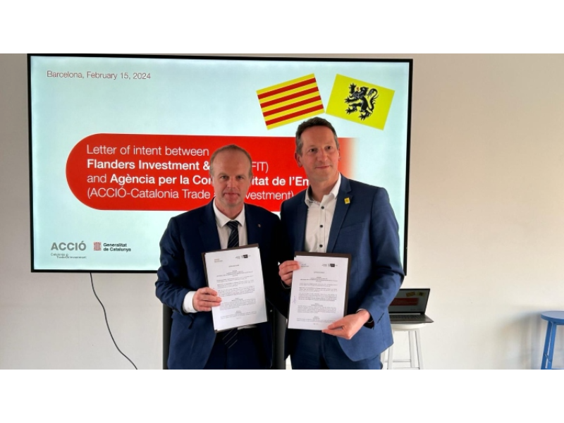 Imagen del artículo Catalunya i Flandes signen un acord per promoure els ecosistemes de startups d'ambdós territoris