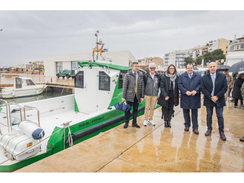 Imagen del artículo El conseller Elena presenta la nova embarcació del Grup de Suport Marí dels Agents Rurals