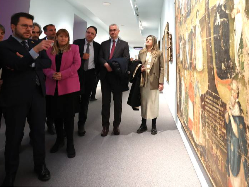 Imagen del artículo President Aragonès: En aquest museu hi trobem les claus per identificar i estimar el nostre patrimoni