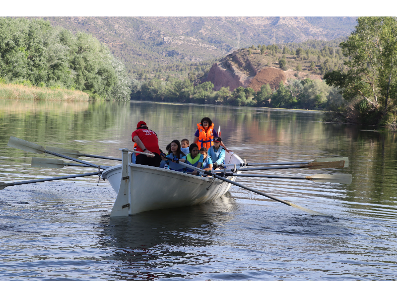 Imagen del artículo Nova edició de 'Lo riu ens mou' per promoure la navegació pel riu, l'esport, la història i la cultura entre l'alumnat de primària