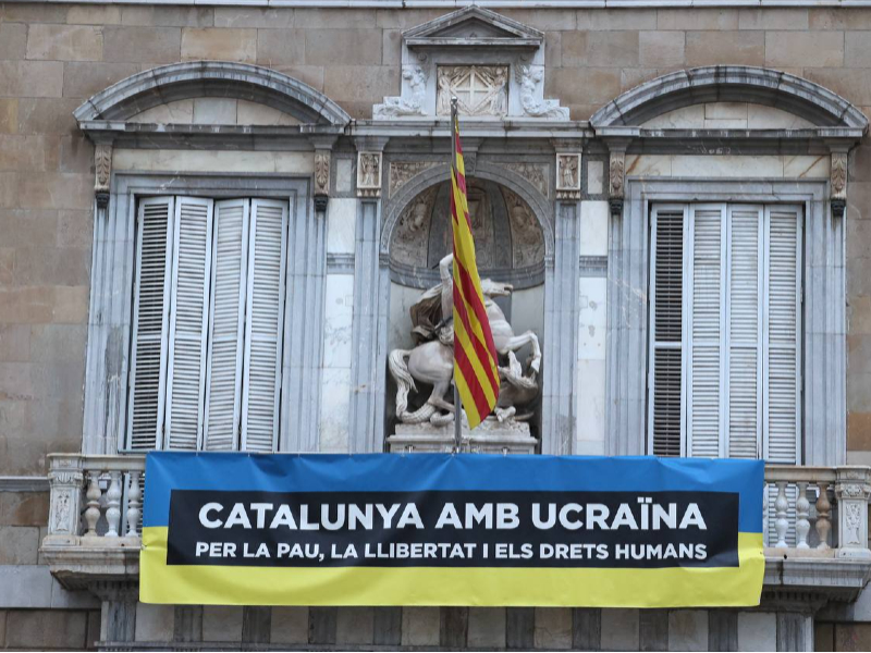 Imagen del artículo President Aragonès: Davant l'imperialisme rus, Catalunya dona tot el suport a Ucraïna