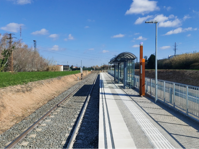 Imagen del artículo Ferrocarrils posarà en servei el 18 de març el nou baixador del Polígon industrial del Segre de Lleida