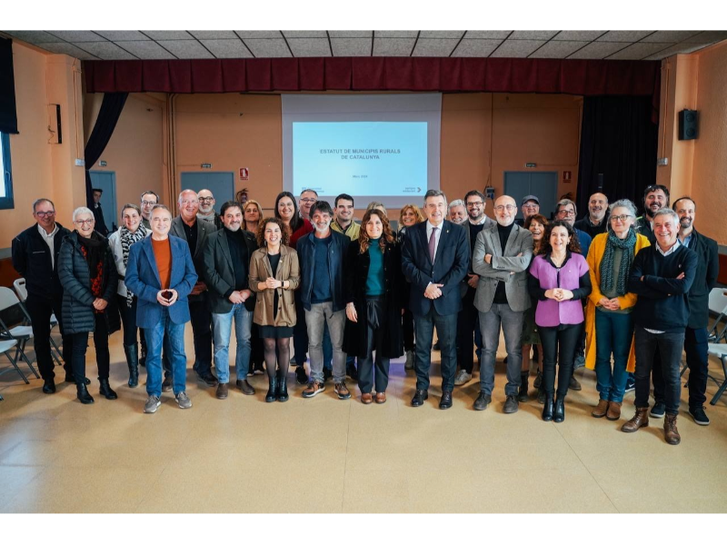Imagen del artículo Vicepresidenta Vilagrà: L'aprovació de l'Estatut de Municipis Rurals suposa un avenç fonamental que marcarà com intervenir en cada municipi d'una manera clara i justa