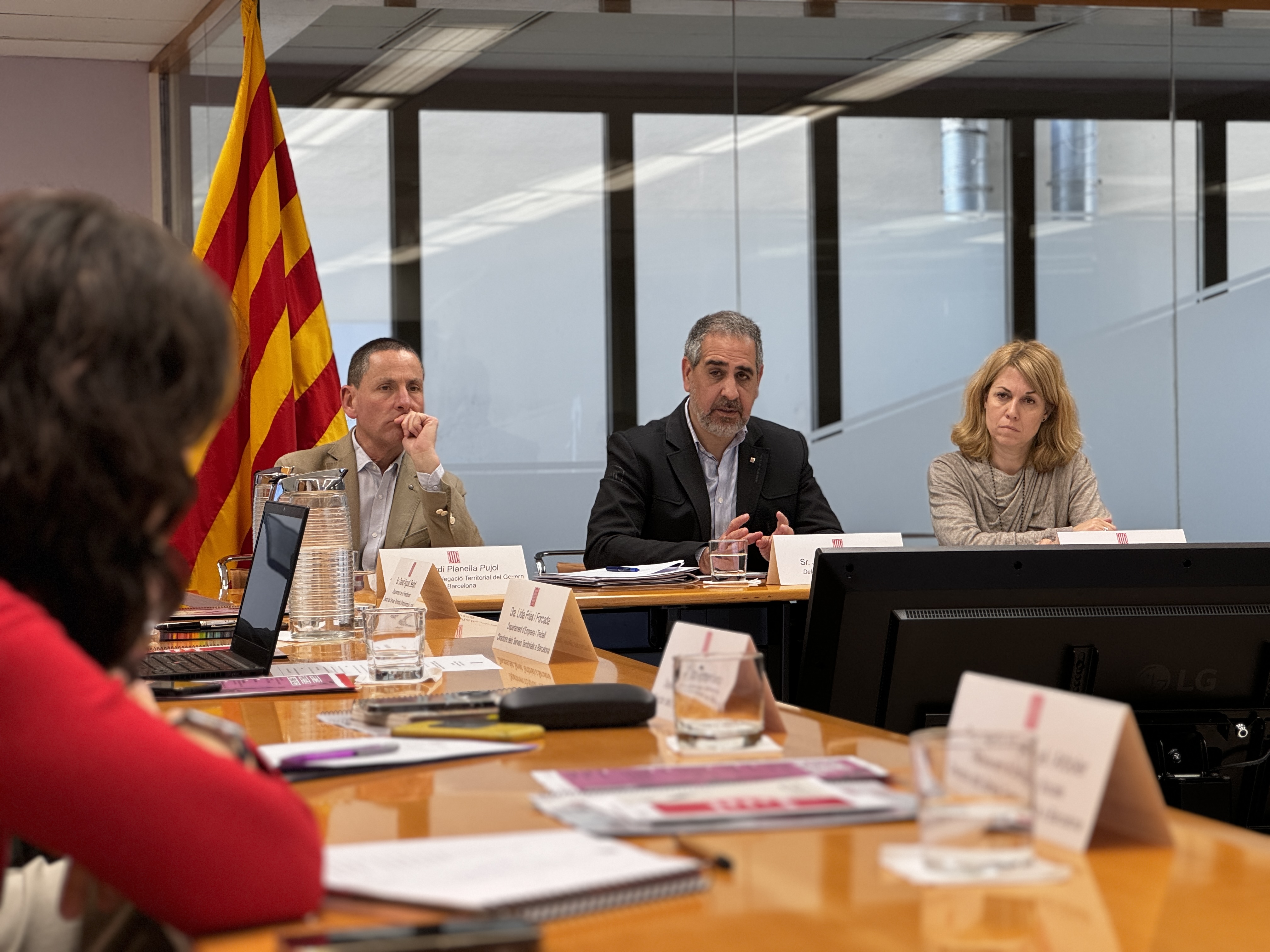 Consell de Direcció de l’Administració Territorial del Govern a Barcelona corresponent al mes de març