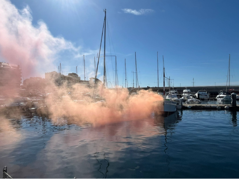 Imagen del artículo Simulacre d'incendi en una embarcació d'esbarjo al port de Palamós