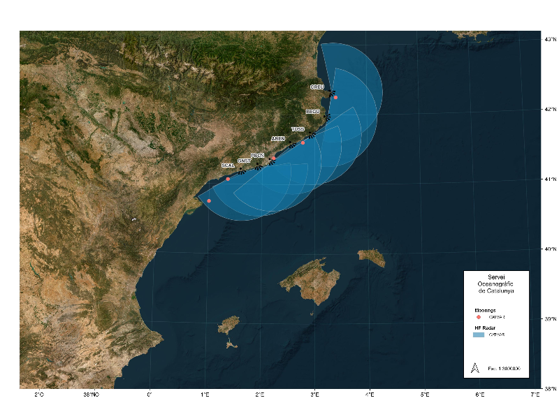 Xarxa de radars oceanogràfics de Catalunya
