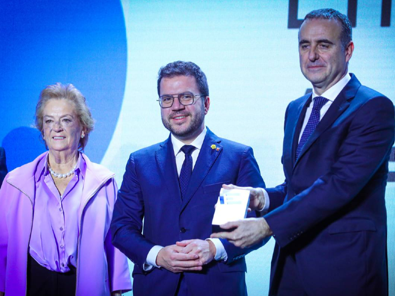 El President Aragonès ha lliurat el Premi Empresa de l’Any 