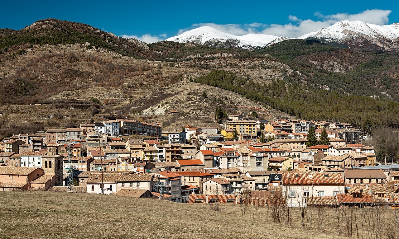 Vista de la Pobla de Lillet. Fotografia: Jorge Franganillo.