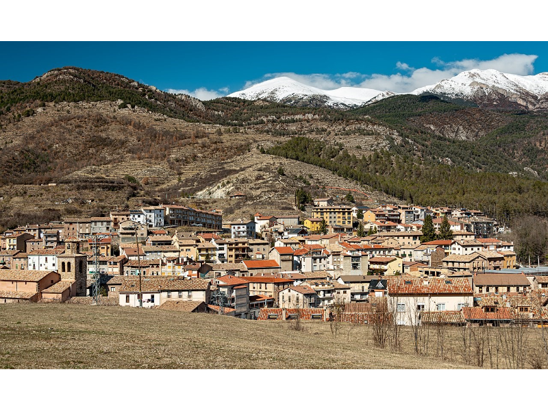 Vista de la Pobla de Lillet. Fotografia: Jorge Franganillo