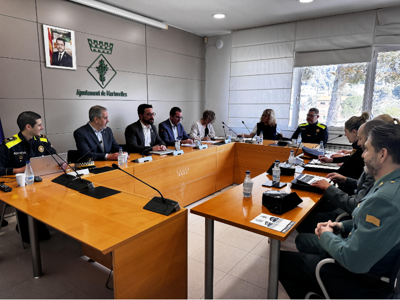 Imagen del artículo El delegat Joan Borràs visita l'Ajuntament de Martorelles i es reuneix amb l'alcalde del municipi