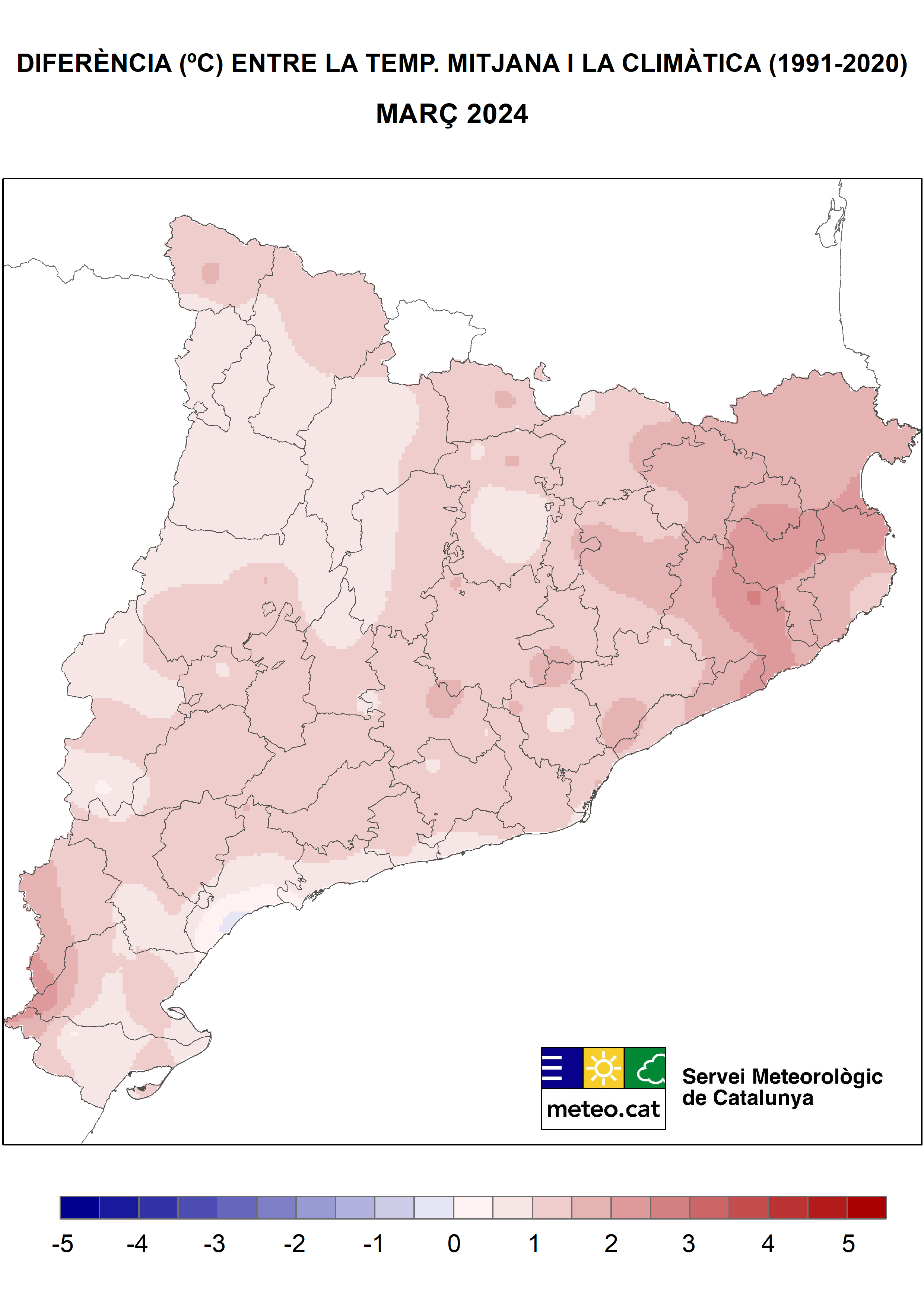 Imagen del artículo El març ha estat molt plujós a la meitat nord de Catalunya