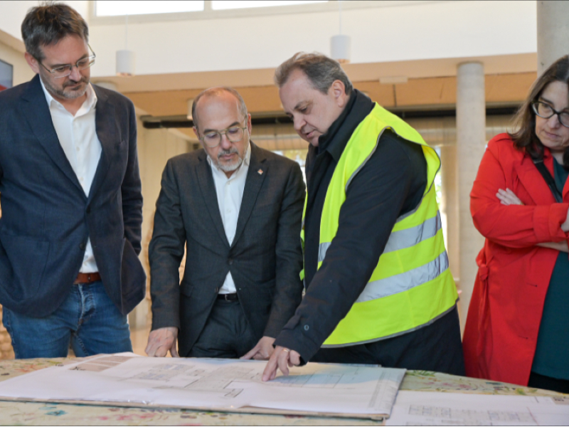 El conseller Campuzano visita el projecte residencial de la Fundació Santa Teresa, a Calafell