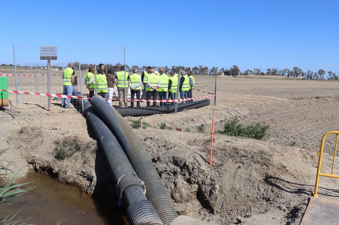 En el marc de la prova pilot, s’instal·laran una sèrie de tubs de drenatge que se situaran entre 1,3 i 1,5 metres de profunditat