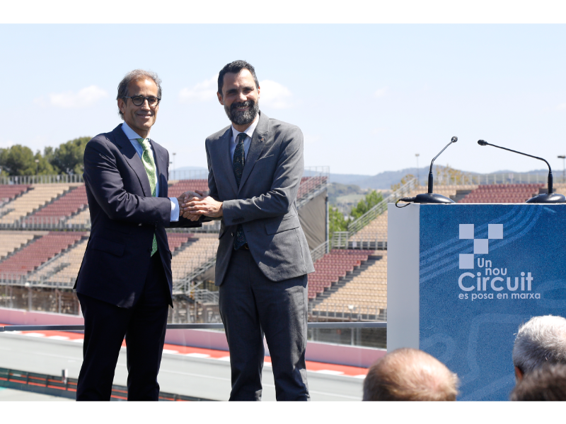 Fira de Barcelona i Circuits de Catalunya signen un acord per optimitzar la gestió de l¿activitat del Circuit de Barcelona-Catalunya