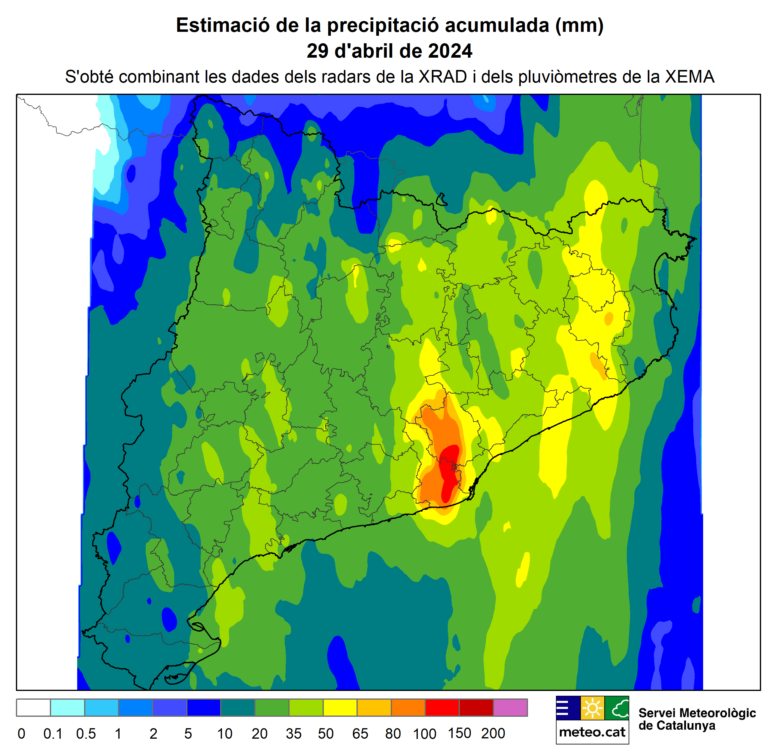Imagen del artículo Ahir dilluns va ser el dia més plujós dels últims dos anys i mig al conjunt de Catalunya