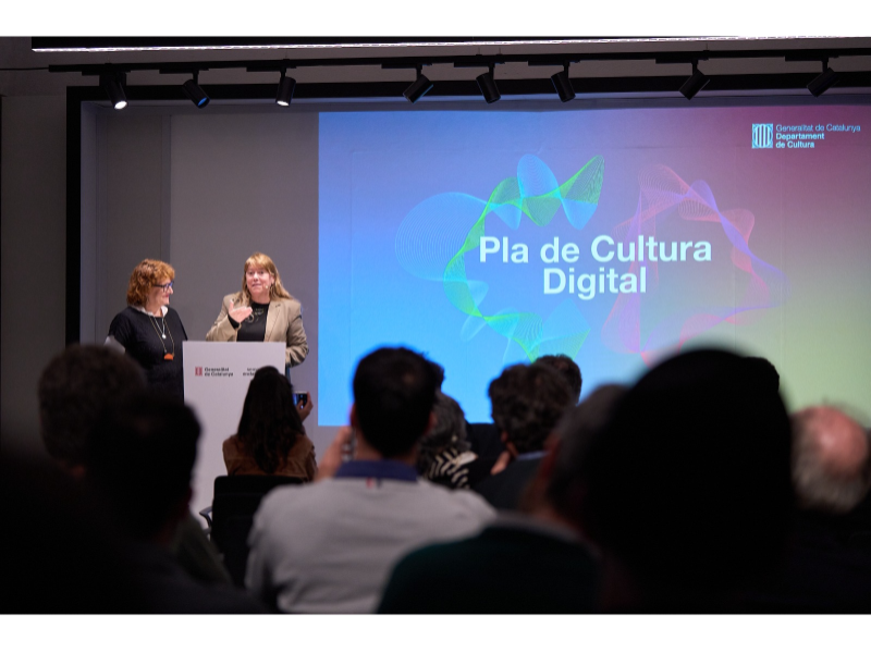 Reunió de la consellera Garriga amb el sector de cultura digital