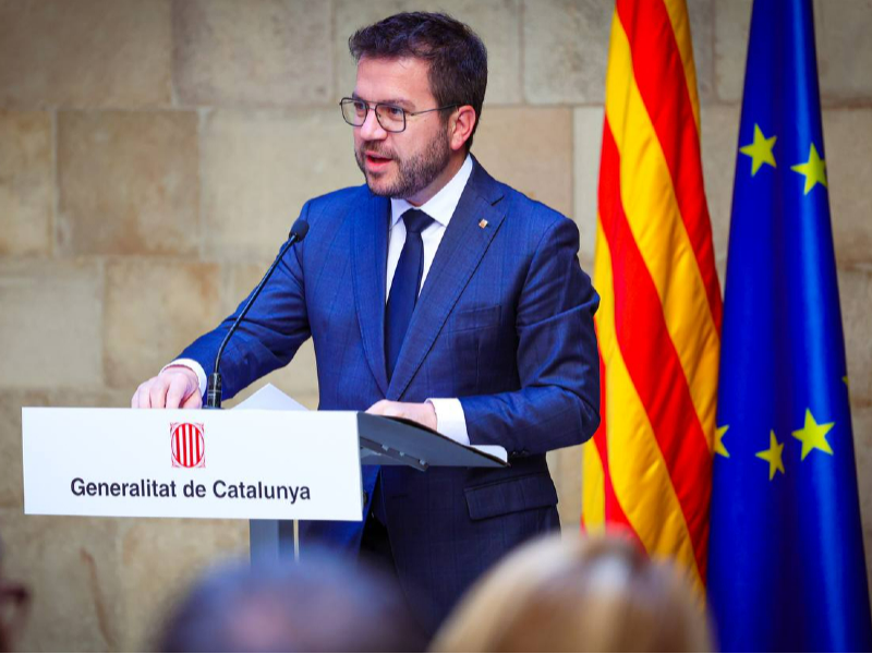 Imagen del artículo President Aragonès: Cal enfortir la màxima vinculació amb les institucions europees
