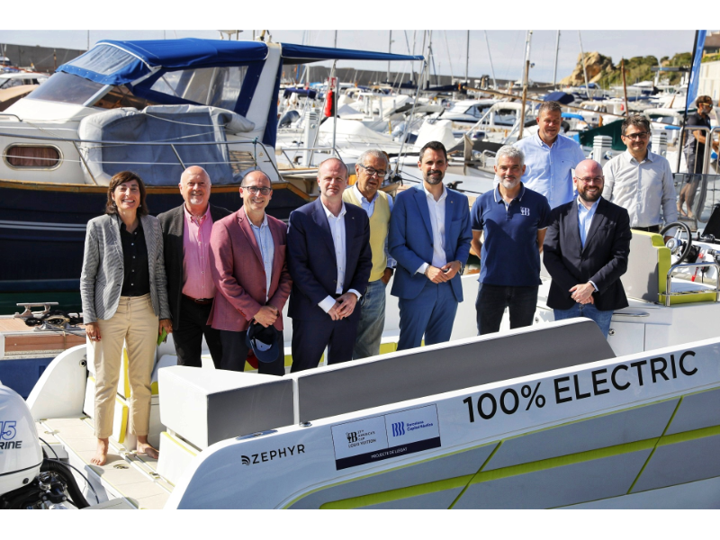 Imagen del artículo El conseller Torrent presenta un projecte de construcció d'embarcacions elèctriques catalanes en el marc de la Copa Amèrica