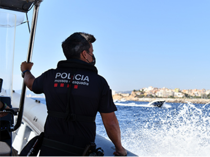 La Policia Marítima dels Mossos d¿Esquadra inicia el desplegament al Port de Barcelona 