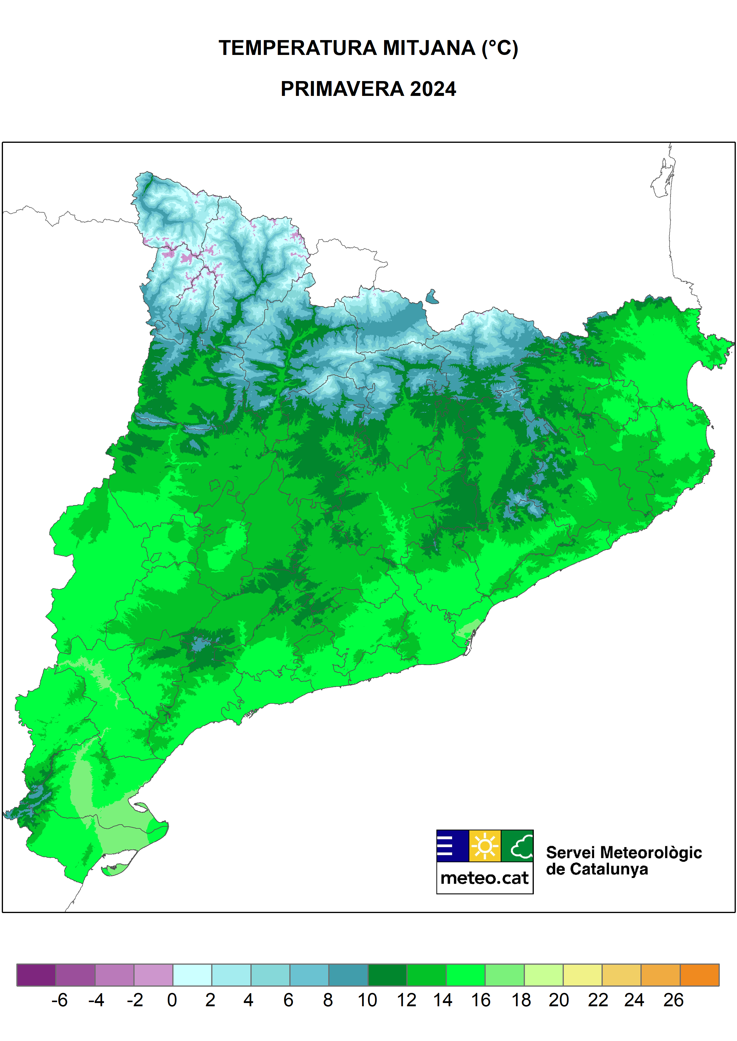 Imagen del artículo La primavera climàtica ha estat plujosa al nord i seca al sud