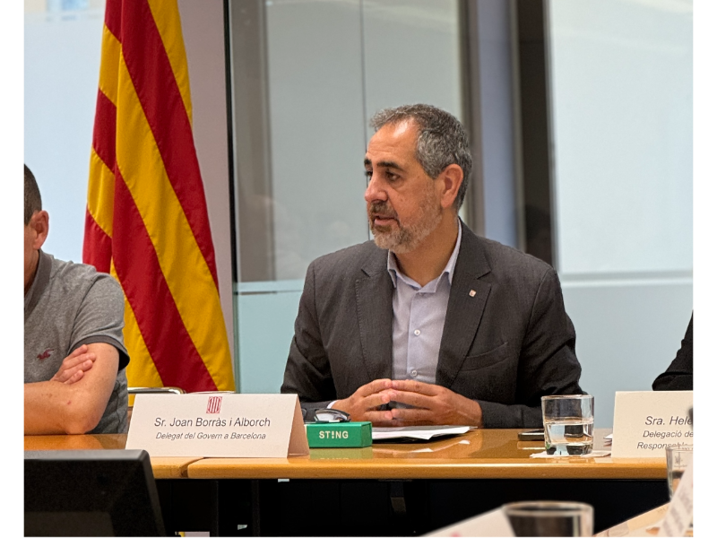 El delegat Joan Borràs i Alborch presideix el Consell de Direcció de l'Administració Territorial de la Generalitat a Barcelona