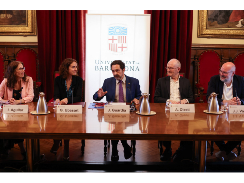 Imagen del artículo La Universitat de Barcelona i  Justícia, Drets i Memòria creen una càtedra per avaluar l'impacte social i econòmic del bon funcionament de l'Administració de Justícia