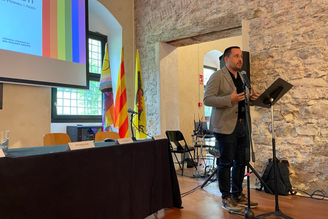 El director general de Polítiques Públiques LGBTI+, Xavier Florensa Cantons.