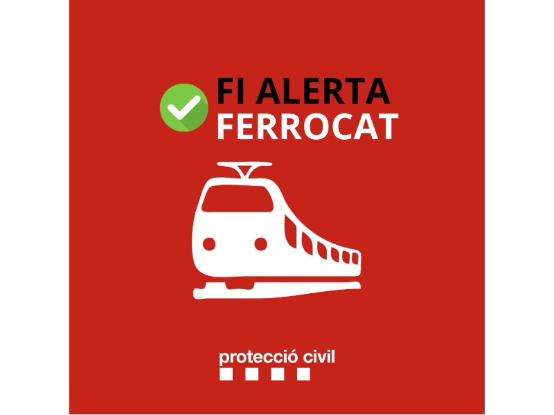 Imagen del artículo Protecció Civil ha activat l'alerta del pla FERROCAT per l'avaria d'un tren a l'interior d'un túnel de la R3