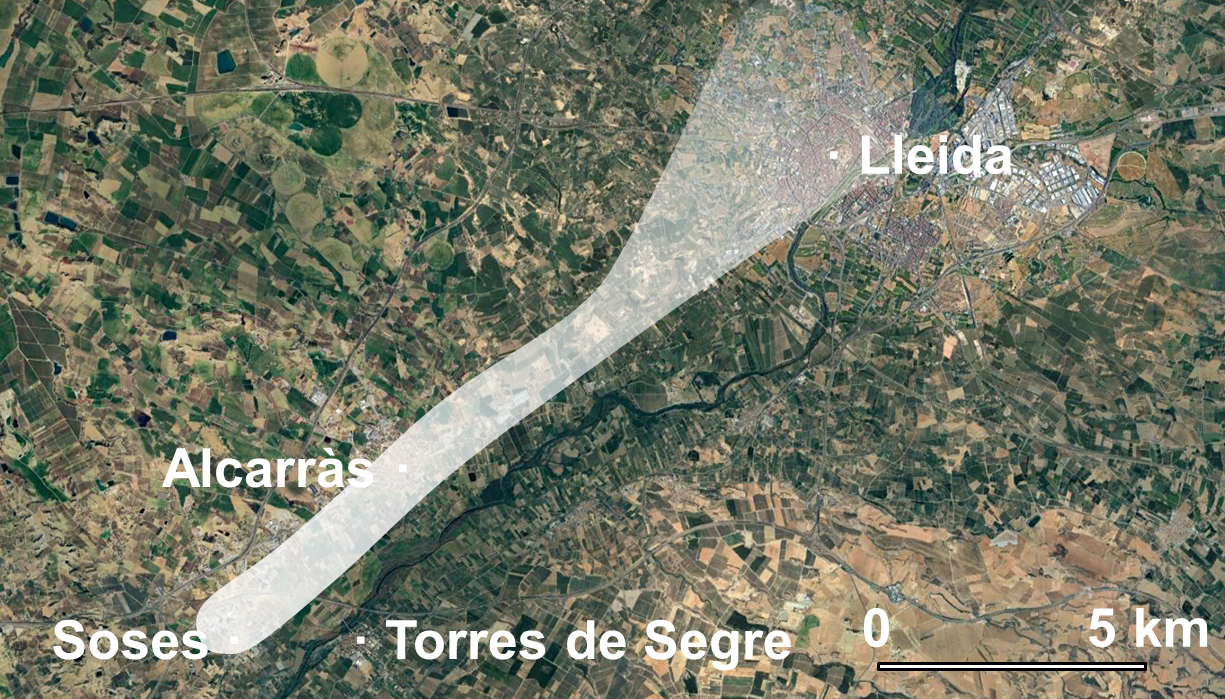 Imagen del artículo Informe del Servei Meteorològic de Catalunya sobre l'esclafit del Segrià del 6 de juliol