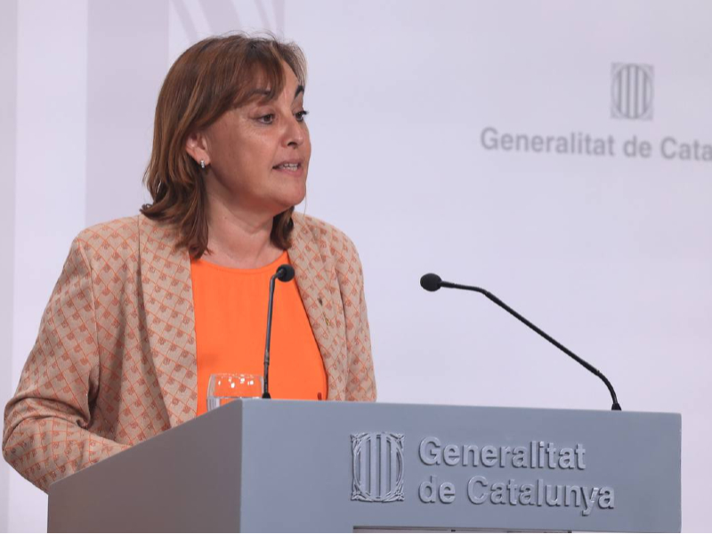 La portaveu del Govern, Sílvia Paneque