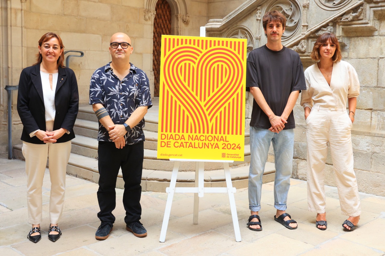 Els actes institucionals de la Diada s'han presentat aquest migdia al Palau de la Generalitat