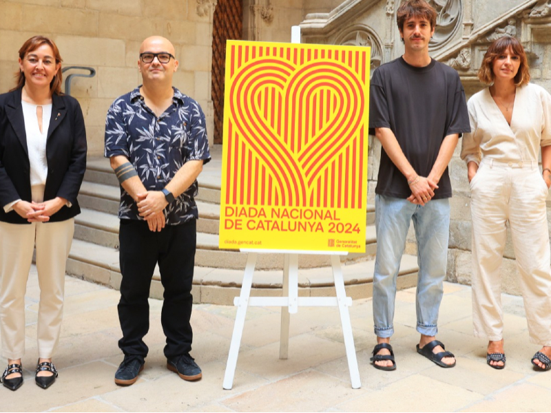 Presentació dels actes institucionals de la Diada