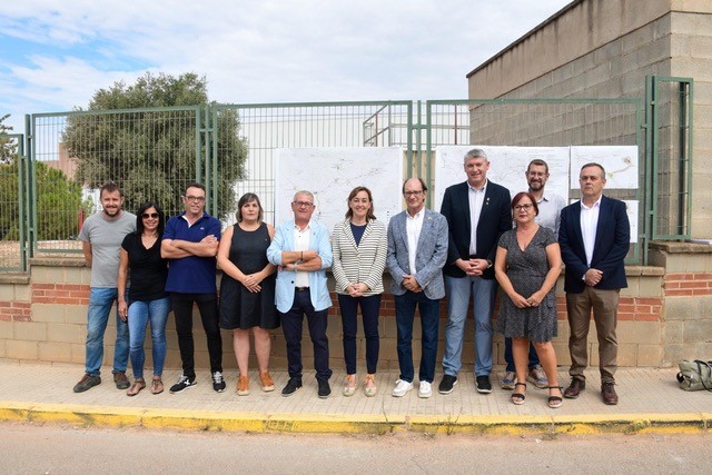 La consellera Paneque ha visitat els terrenys on la setmana vinent començaran les obres per a millorar l'abastament d'aigua a la comarca de la Conca de Barberà.