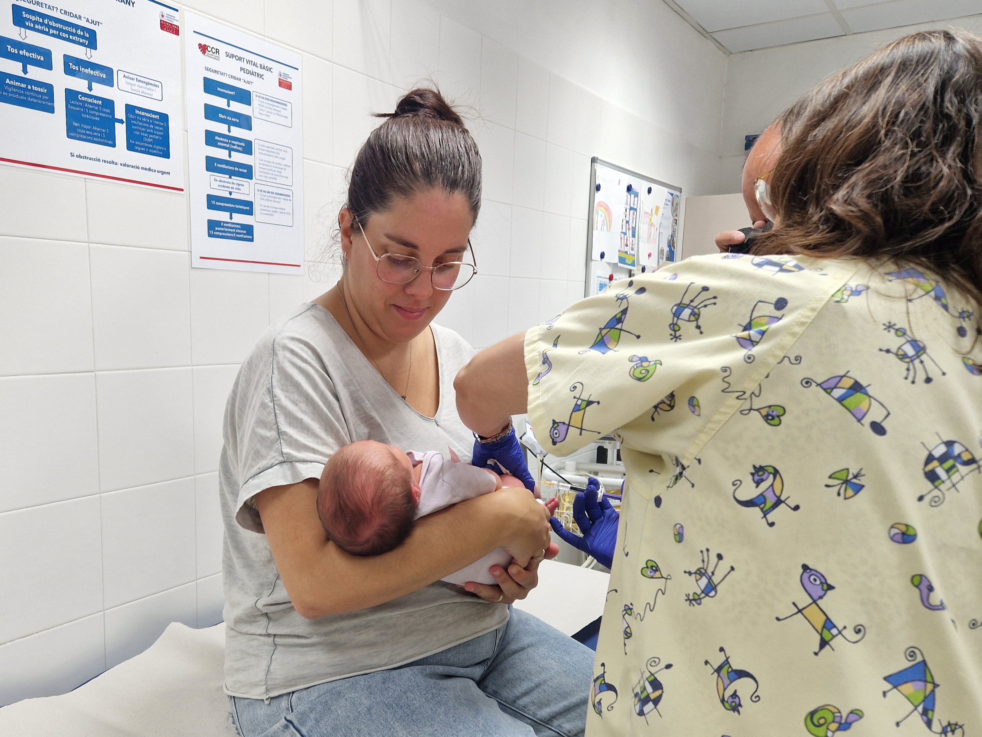 Imatge d'una de les primeres criatures immunitzades a la RSMetroSud