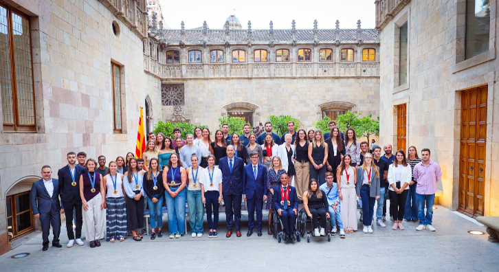 Reconeixement als esportistes catalans als Jocs Olímpics i Paralímpics de París 2024 (Fotografia: Jordi Bedmar)