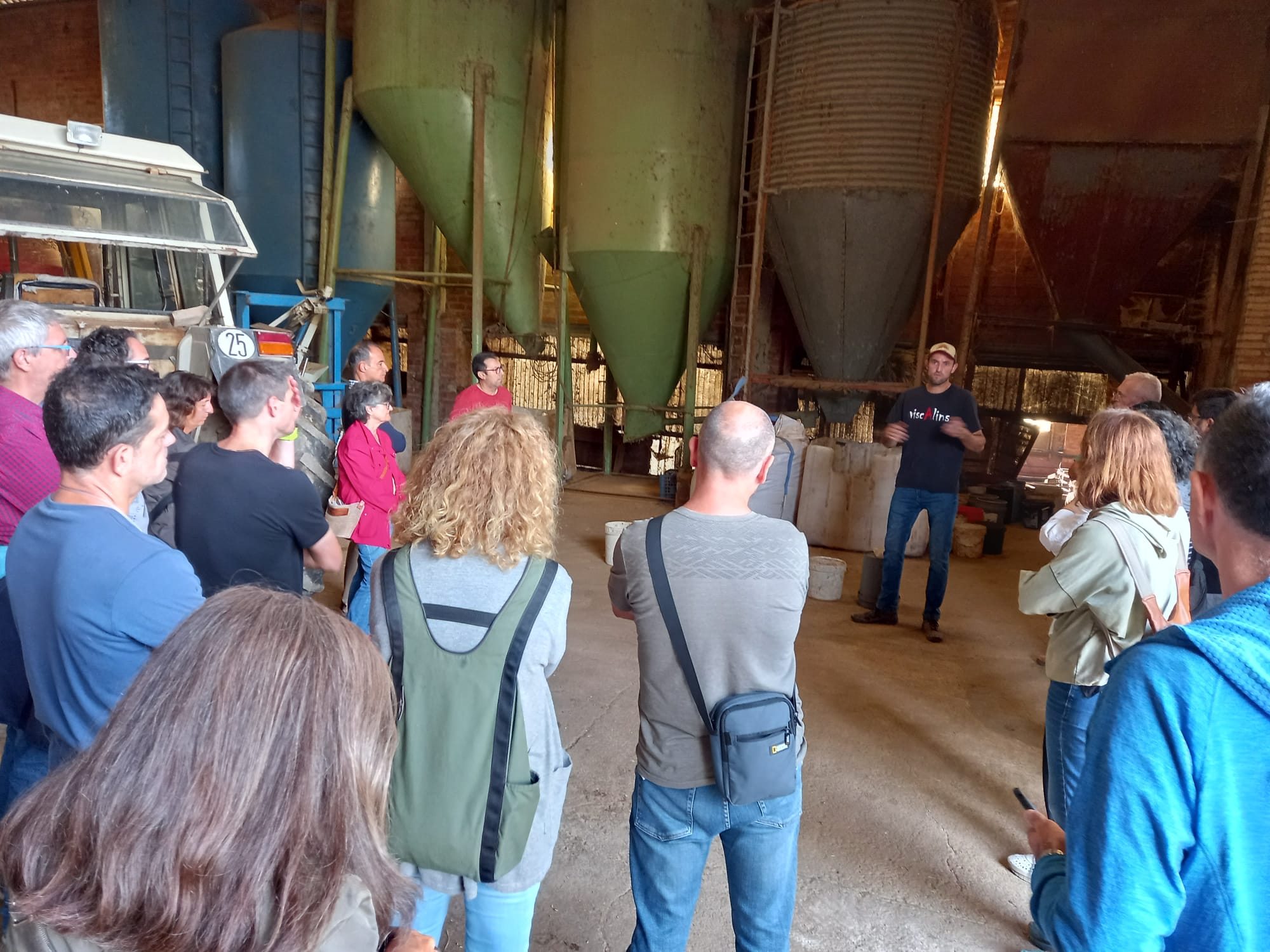 Una de les visites de la Setmana bio de la passada edició Una de les visites de la Setmana bio de la passada edició