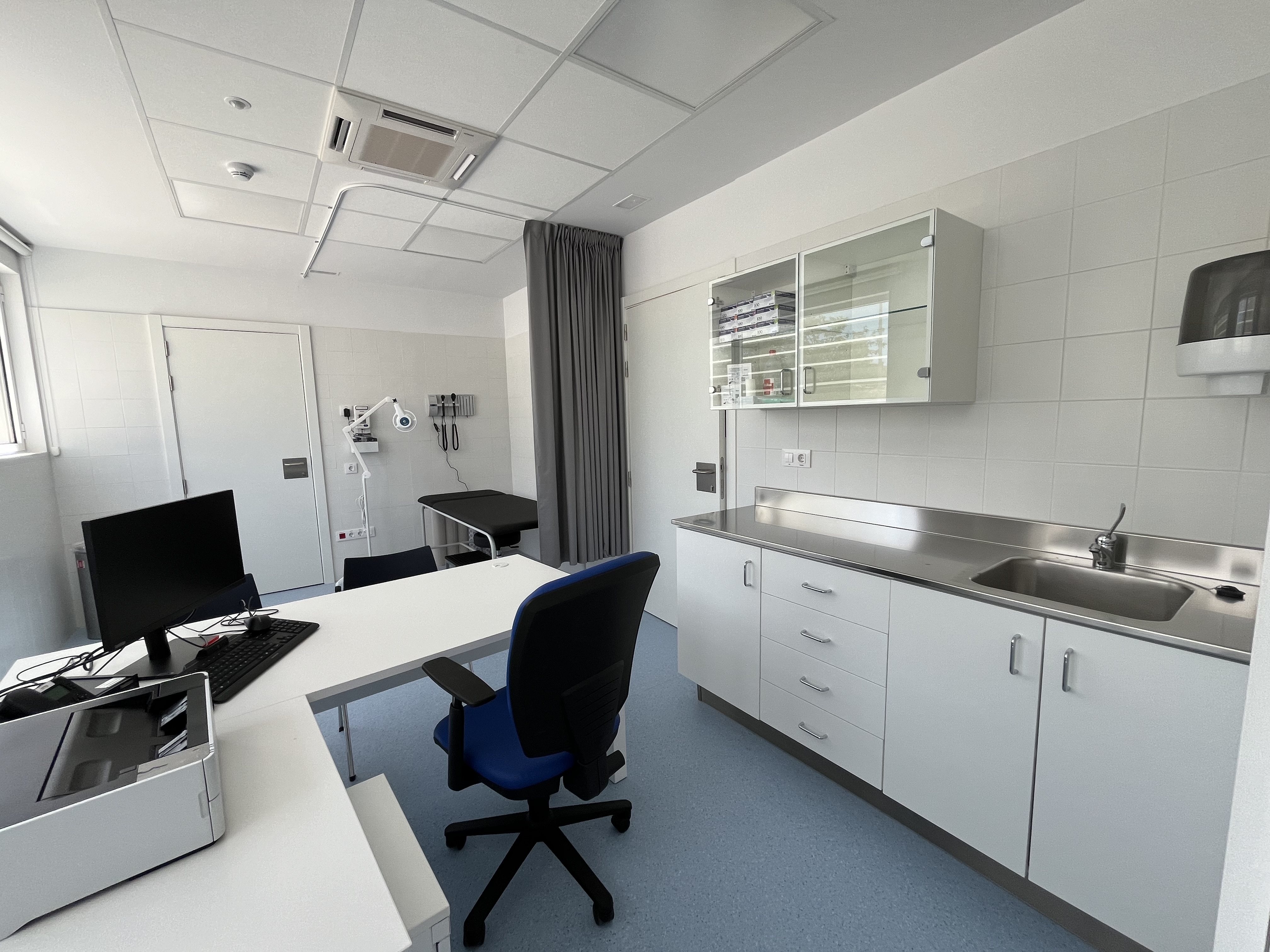 Una de les noves consultes. Una de les noves consultes.