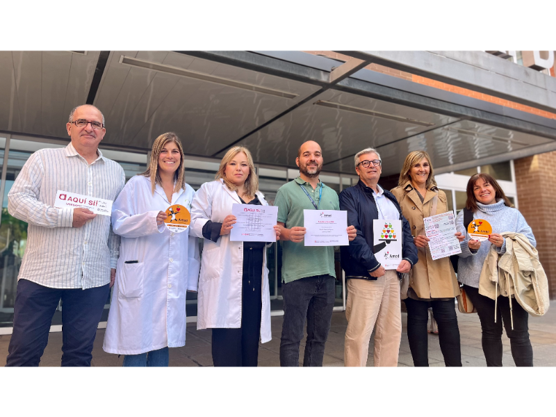 Acte de lliurament de l'acreditació Amed a l'Hospital d'Igualada.