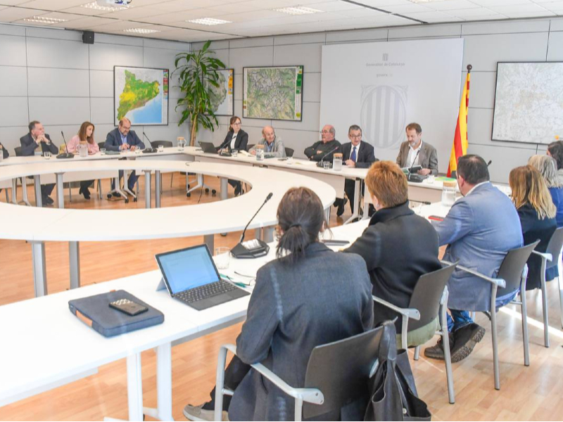 Reunió entre el Departament, Adif i municipis del Vallès Oriental. 