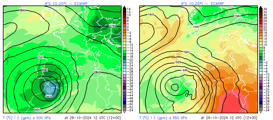 4.500 i 850 hPa 29 oct 2024_12h