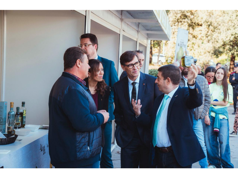 El president Illa ha fet una visita institucional a Sabadell (Foto: Arnau Carbonell)