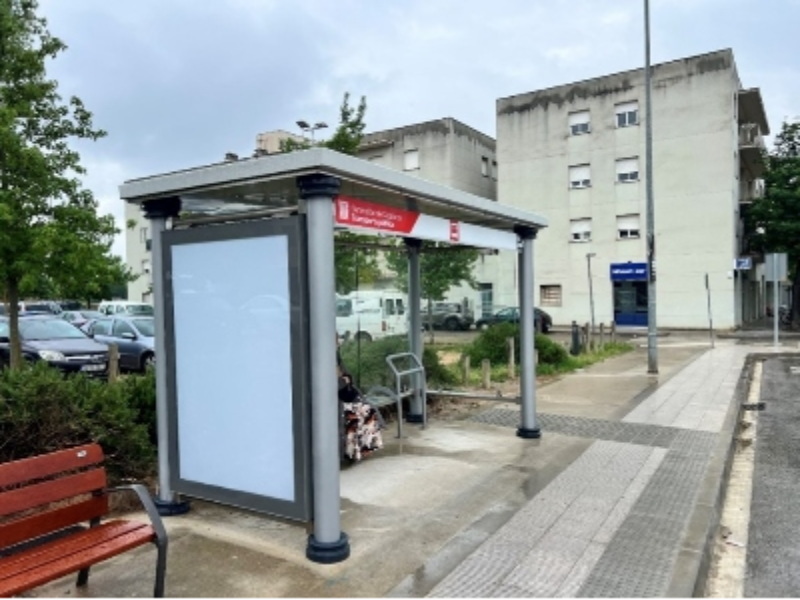 marquesina autobusos interurbans